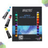 BRUSTRO Artists' Watercolour Sets BRUSTRO Artists Watercolour Set of 24 Colours X 12ML Tubes