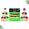 Angelus Leather Paint Neon NEON COLOR KIT 12 COLORS