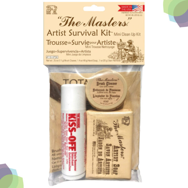 General “The Masters” Mini Clean-Up Kit (Mini Artists Survival Kit -116Vpsk) The Masters Mini Clean Up Kit