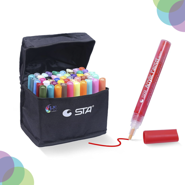 STA ( DIY) Acrylick Markers Sets HS STA Diy Acrylick Markers Set