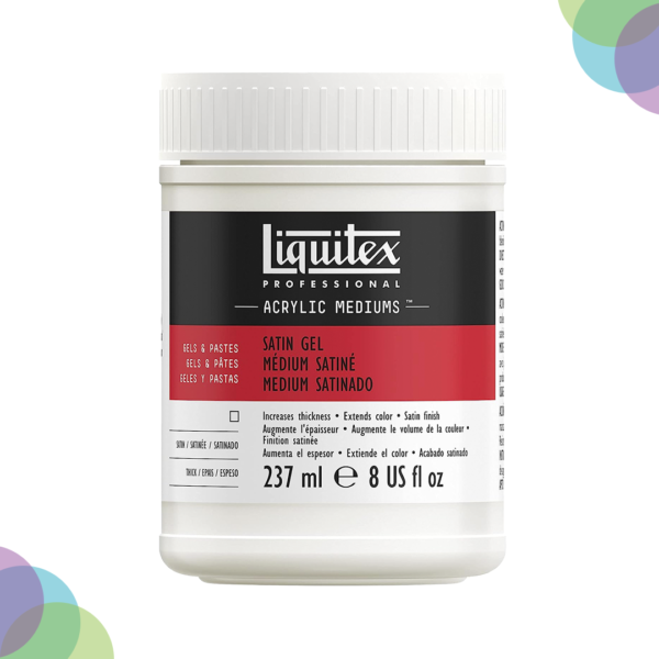 Liquitex Satin Gel 237ML Liquitex Acrylic Satin Gel 237ML