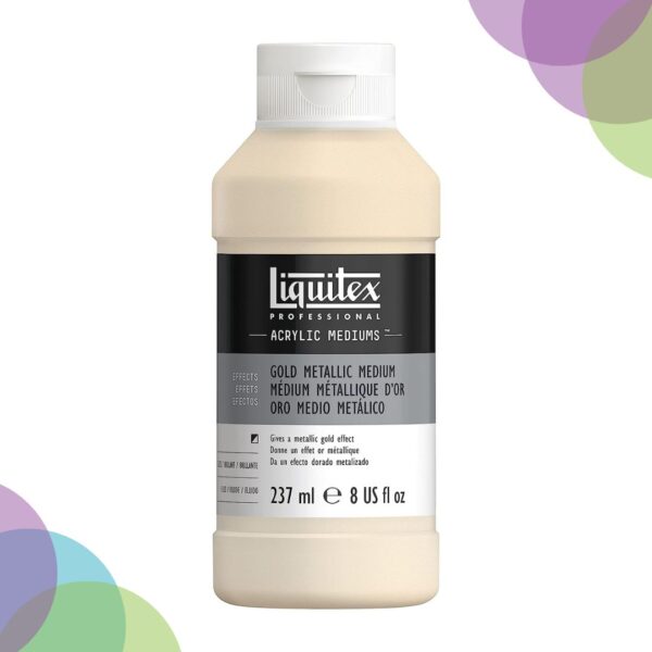 Liquitex Mettalick Gold Medium 237ML Liquitex Professional Effects Medium Gold Metallic