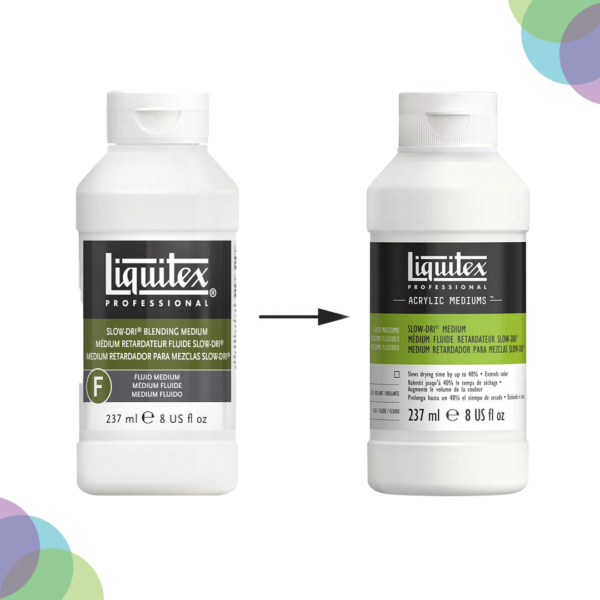 Liquitex Slow Dri Blending Medium 237 ML Liquitex Professional Slow Dri Blending Fluid Medium1