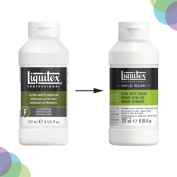 Liquitex Ultra Matte Medium 237 ML Liquitex Ultra Matte Medium 8oz1