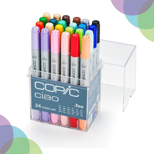 Copic Ciao Marker 24 Color Set Copic Ciao Marker 24 Color Set