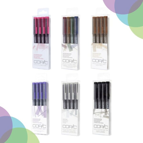 Copic Multiliner 4Pc Sets Copic Multiliner s 4Pc Sets