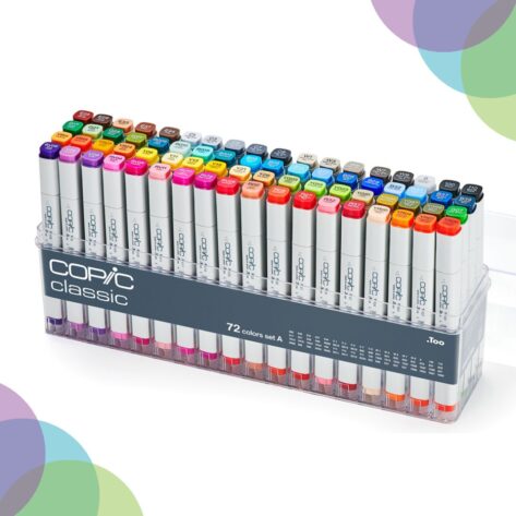 Copic Classic Marker 72 Set A