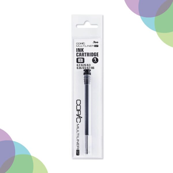 Copic Multiliner Sp Black Ink Cartridge B Copic Multiliner Sp Black Ink Cartridge B