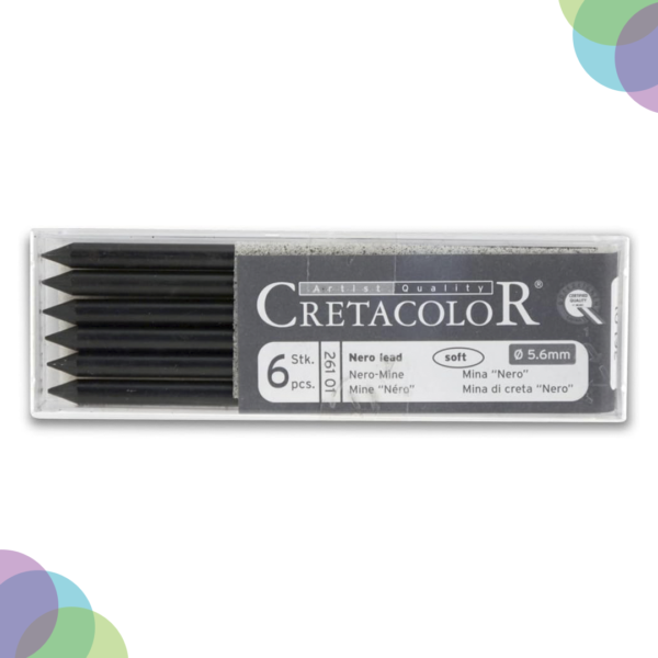 CRETACOLOR Artists' Nero Leads CRETACOLOR Artists Nero Leads