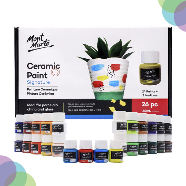 Mont Marte Ceramic Liquid Paint Sets Mont Marte Ceramic Liquid Paint Sets