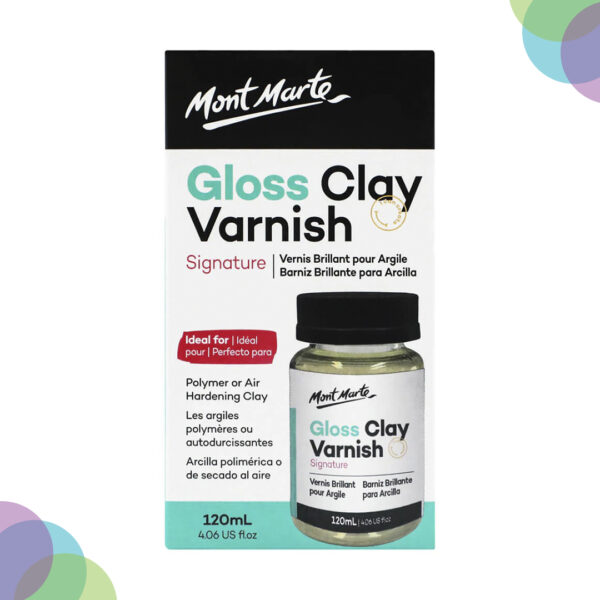 Mont Marte Clay Varnish Gloss 120ml Mont Marte Clay Varnish Gloss 120ml