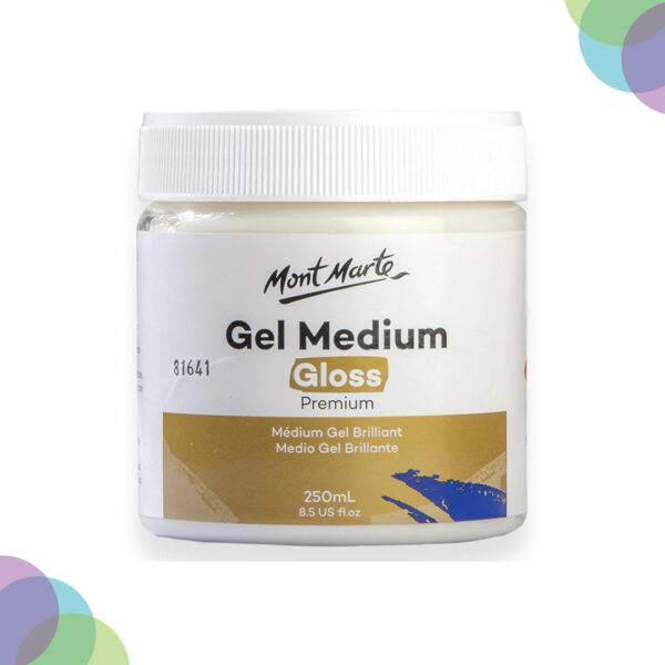 Mont Marte Gel Mediums 250ML Mont Marte Gel Mediums 250Ml