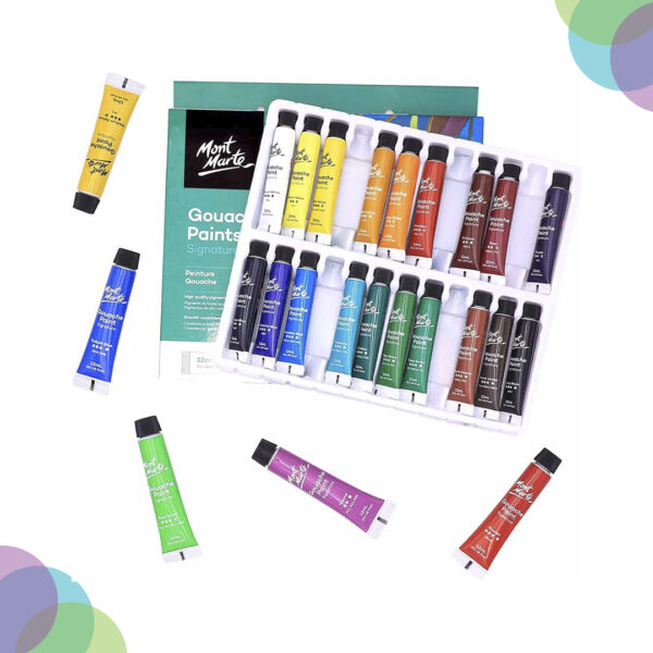 Mont Marte Gouache Sets Mont Marte Gouache Sets