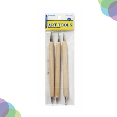 Cart Keep Smiling Pottery Clay Tools Set Of 3pc