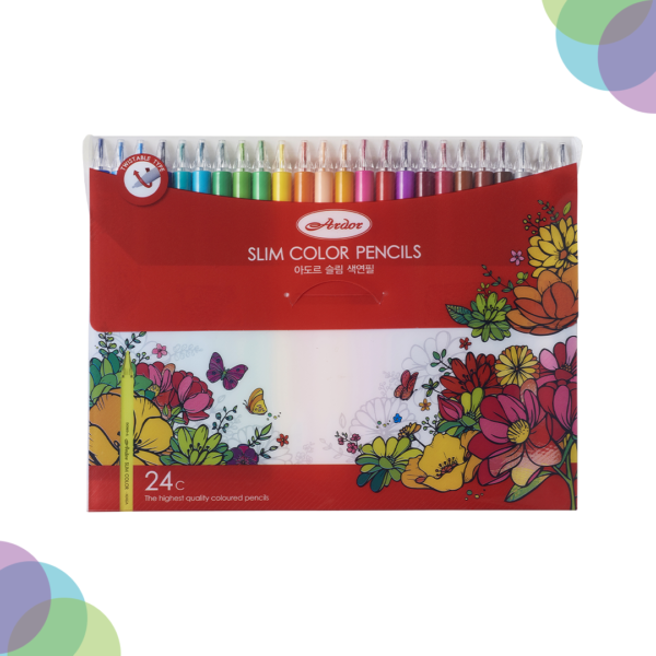 Dong-A Ardor Slim Colour Pencil Sets Dong A Ardor Slim Colour Pencil Sets