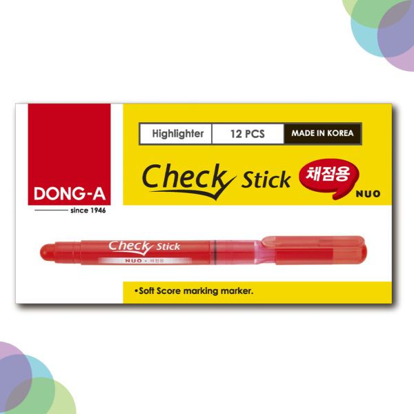 Dong-A Check Stick Red Dong A Check Stick Red