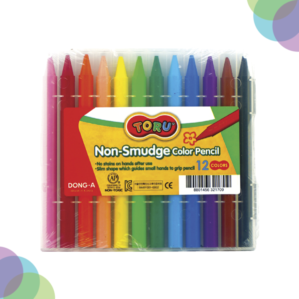 Dong-A Non Smudge Colour Pencil Set Of 12 Dong A Non Smudge Colour Pencil Set Of 12