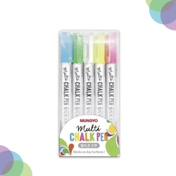 Mungyo Board & Glass Chalk Pen Sets