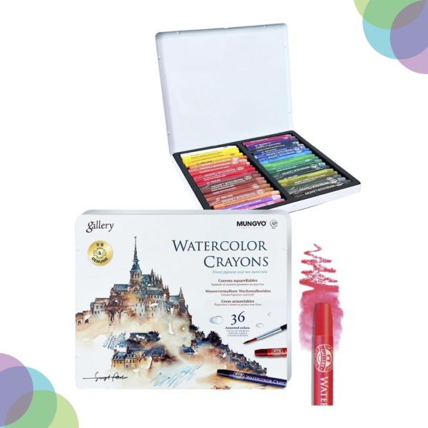 Mungyo Gallery Arists Watercolor Crayons Sets Mungyo Gallery Arists Watercolor Crayons Sets