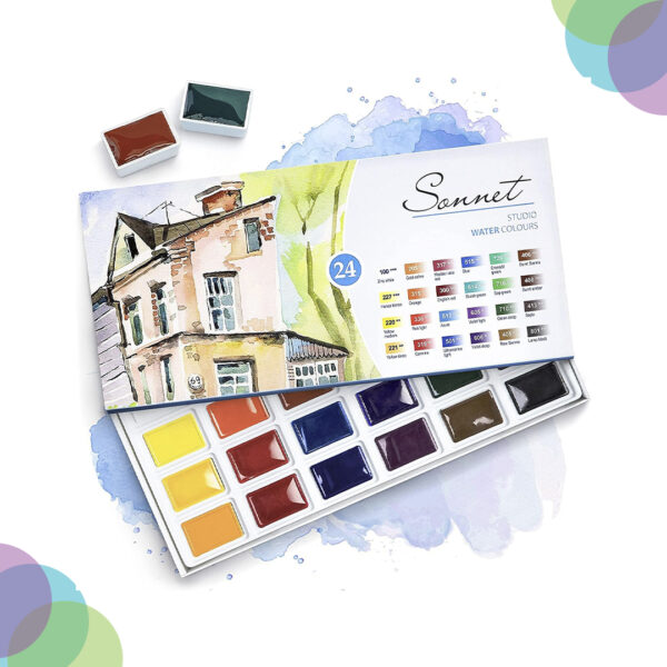 White Nights Sonnet Watercolours Sets White Nights Sonnet Watercolours Sets