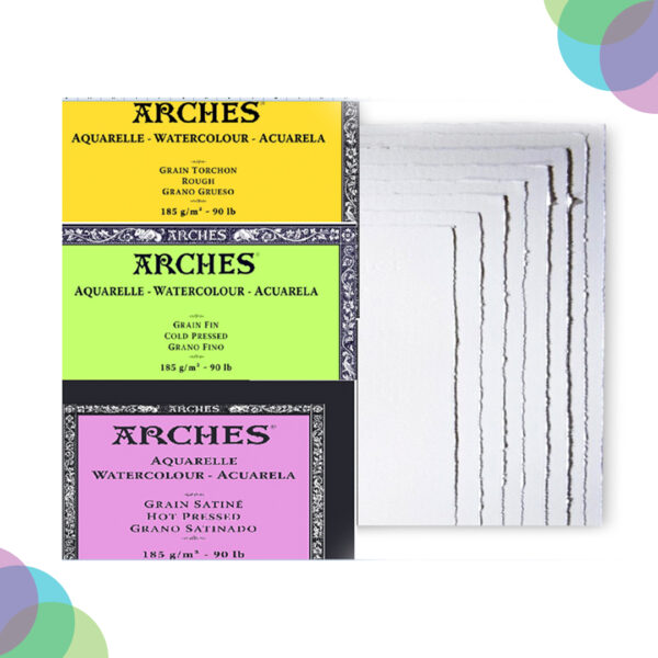Arches Watercolour Sheets 185Gsm Arches Watercolour Sheets 185Gsm