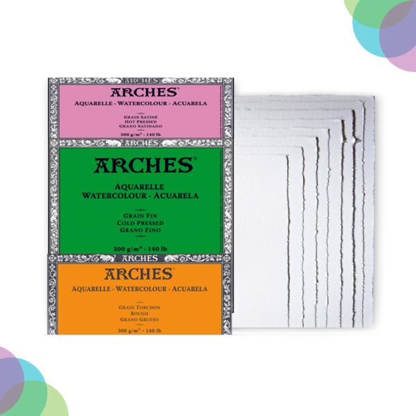 Arches Watercolour Sheets 300Gsm Arches Watercolour Sheets 300Gsm