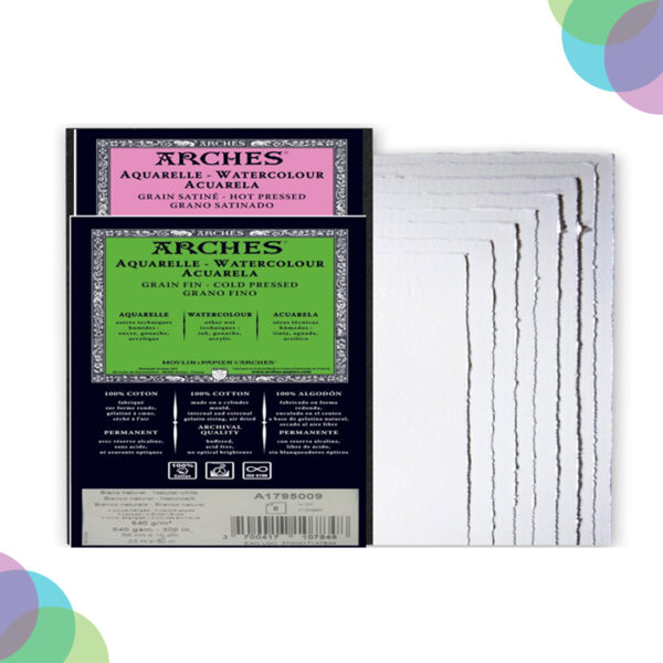 Arches Watercolour Sheets 640Gsm Arches Watercolour Sheets 640Gsm