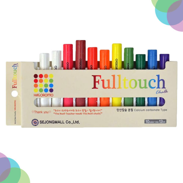 HAGOROMO Fulltouch Chalk 10 colours Set of 12 HAGOROMO Fulltouch Chalk 10 colours Set of 12