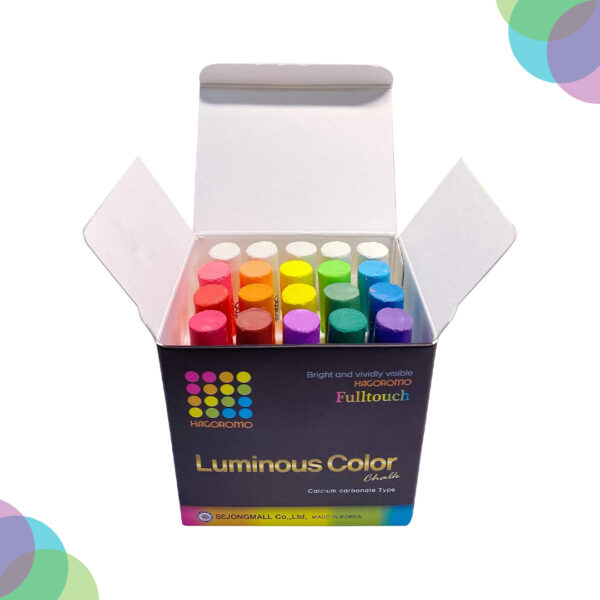HAGOROMO Fulltouch Luminous Chalk 16 colours Set of 20 HAGOROMO Fulltouch Luminous Chalk 16 colours Set of 20