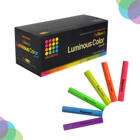 Cart HAGOROMO Fulltouch Luminous Chalk 6 colours Set of 72