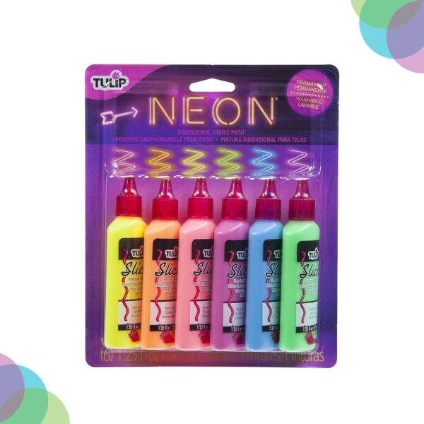 Tulip Fabric Paint Neon Set Of 6 29027 Tulip Fabric Paint Neon Set Of 6 29027