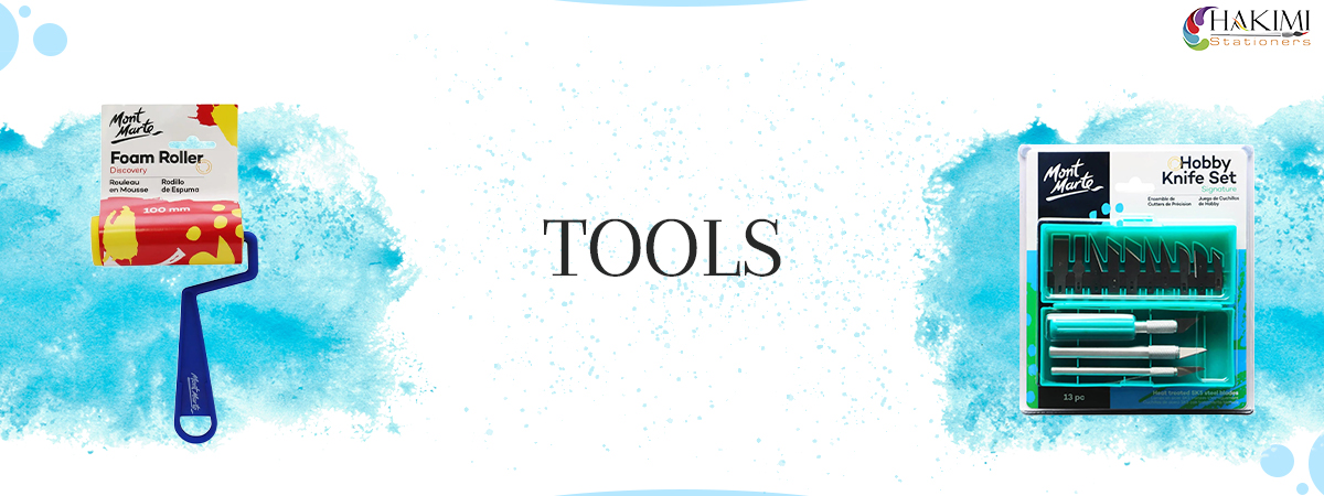 Art & Craft Material Suppliers tools banner
