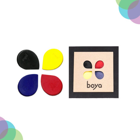Cart Boya Artist Crayons Basic Set Of 4