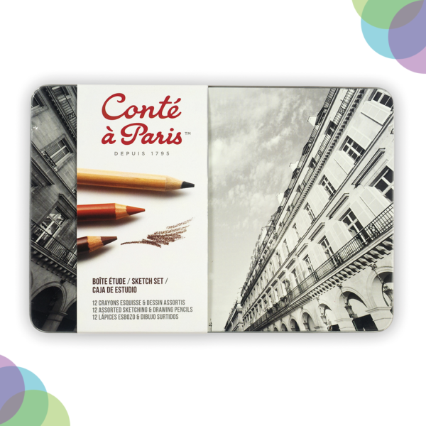 Conte A Paris Sketching Set Of 12 Conte A Paris Sketching Set Of 12