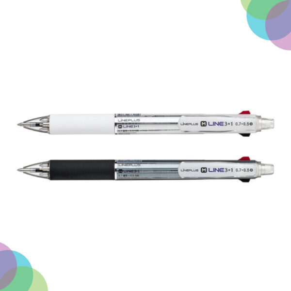 Lineplus Ballpoint Pens M LINE 3Pen +1Pencil Lineplus Ballpoint Pens M LINE 3Pen 1Pencil