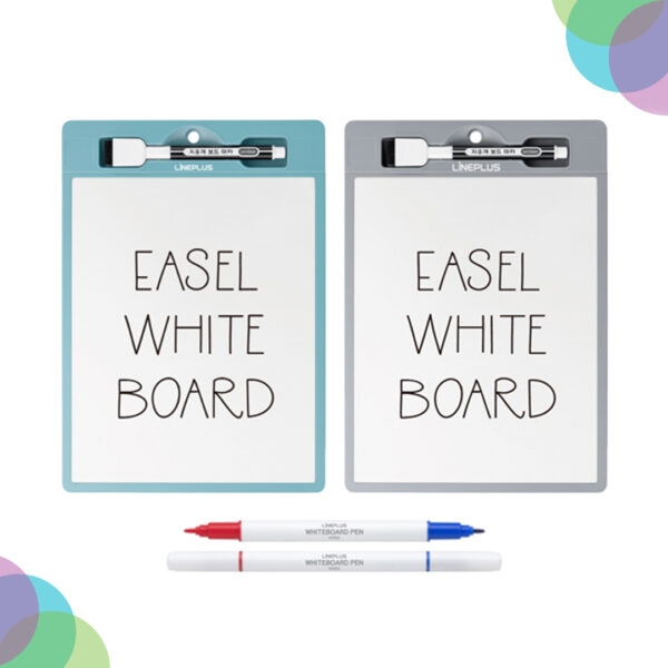 Lineplus Easel WhiteBoard With Markers Lineplus Easel WhiteBoard With Markers
