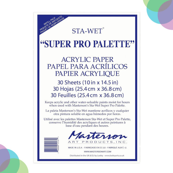 Masterson Refill for Sta-Wet Super Pro Palette 11216 Masterson Refill for Sta Wet Super Pro Palette 11216