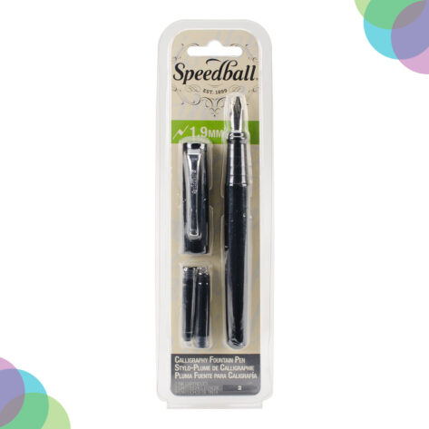 Cart Speedball Calligraphy Fountain Pen 1.9mm Set