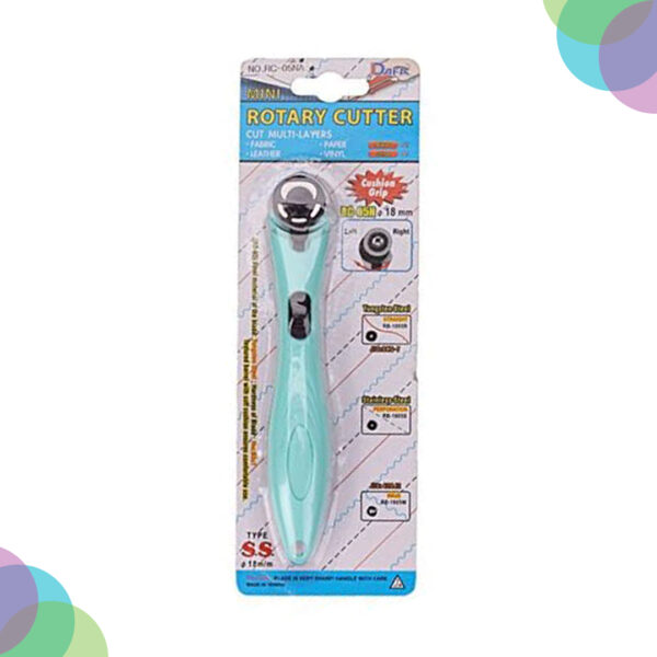 Dafa Rotary Cutter 18mm  With Pinking Blades RC-5N 2S