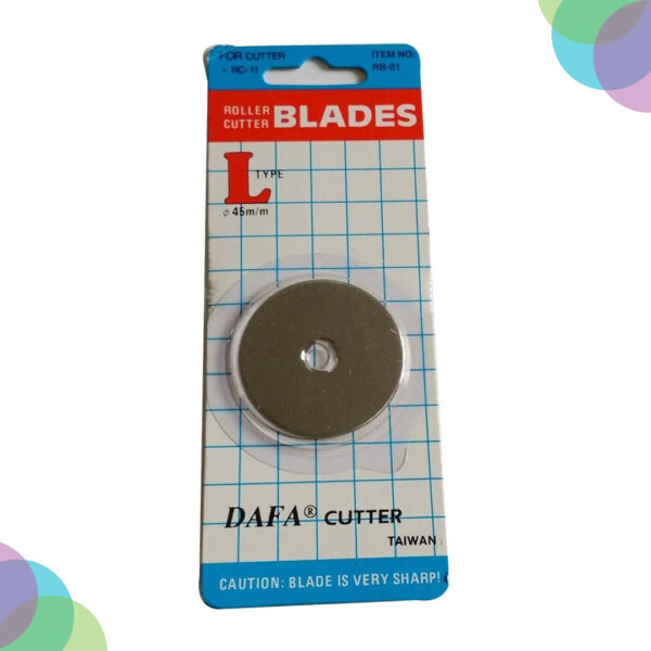 Dafa Rotary Cutter Replacement Blade 45mm (RB-01) Dafa Rotary Cutter Replacement Blades 45mm RB 01