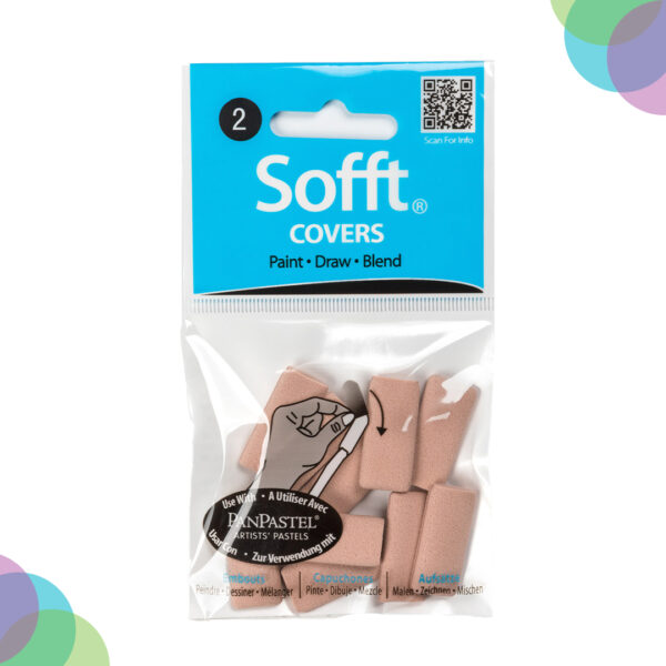 Panpastel Sofft Covers Flat No. 2 Pack of 10 (62002) Panpastel Sofft Covers Flat No. 2 Pack of 10 62002