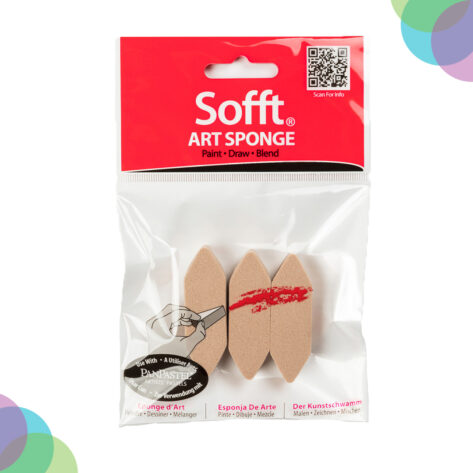 Art & Craft Material Suppliers Panpastel Sofft Point 3 Sponge Bars Pack 61024