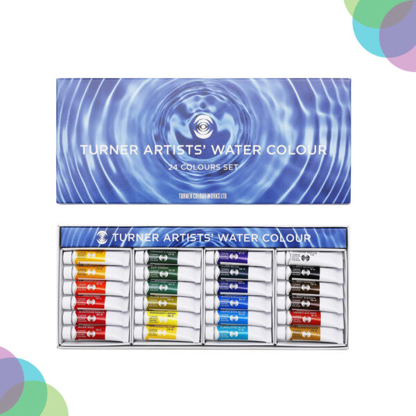 Turner Water Colour Colour Set Of 24 X 5ml Turner Water Colour Colour Set Of 24 X 5ml