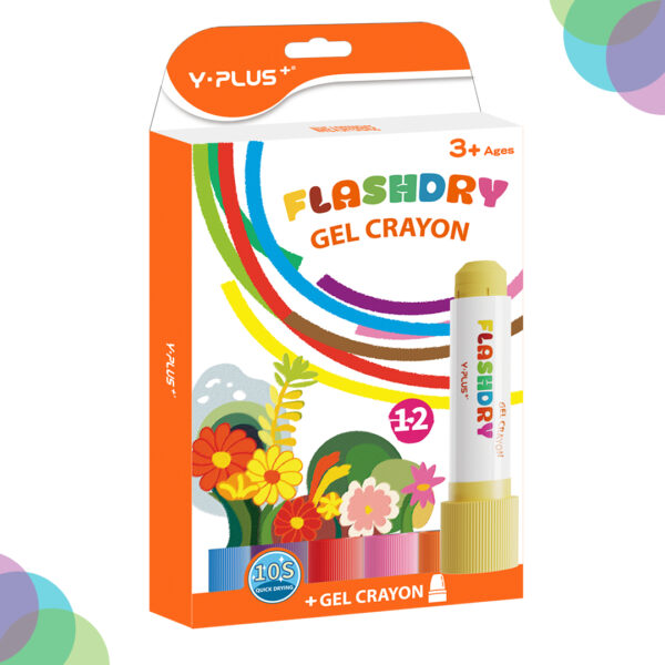 YPLUS Flashdry Gel Crayon Sets YPLUS Flashdry Gel Crayon Sets