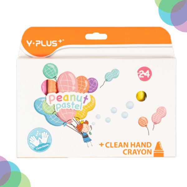 YPLUS Peanut Crayons Pastel Sets