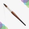 Escoda Round Pointed Synthetic Brown Dark Brushes Series 1540 Escoda Round Pointed Synthetic Brown Dark Brushes Series 1540