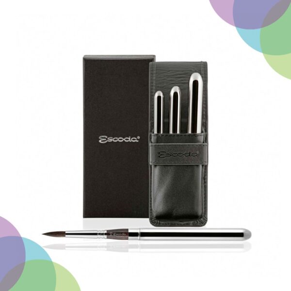 Escoda Ultimo Travel Synthetic Brush Set of 3 Series 1255