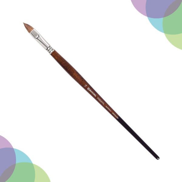 Escoda Versatil Filbert Synthetic Brown Dark Brushes Series 3041