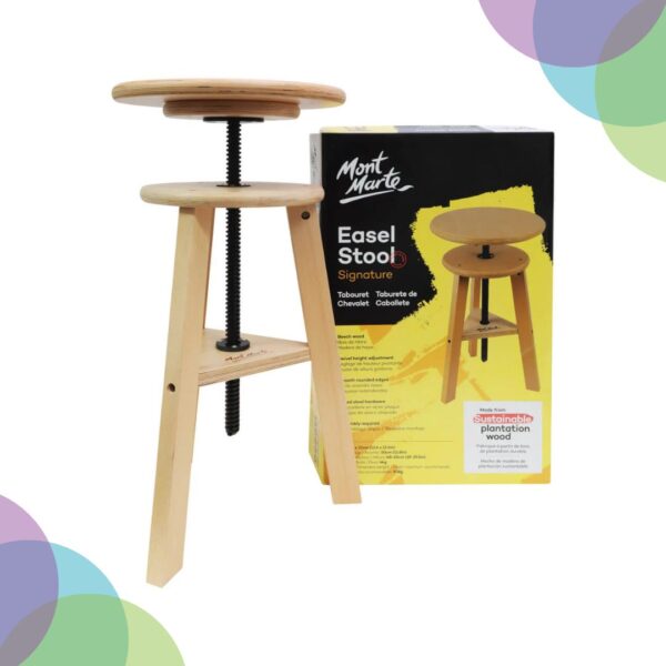 Mont Marte Beech Easel Stool