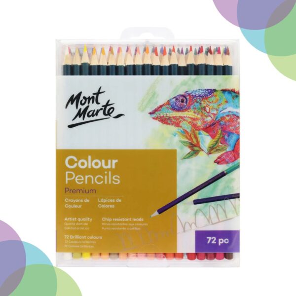 Mont Marte Colour Pencils 72pc